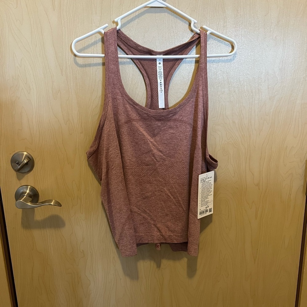 NWT lululemon Swiftly Tech RB Tank 2.0 * Race